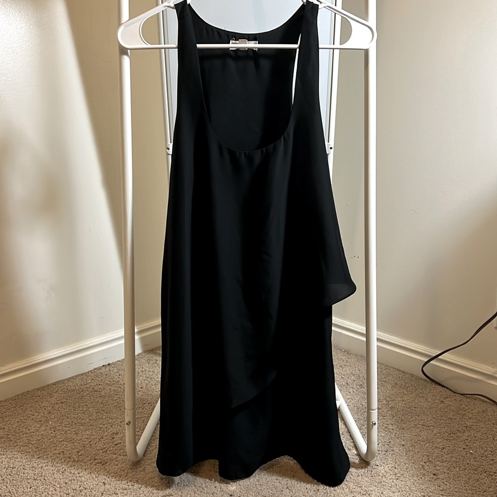 Mini black dress